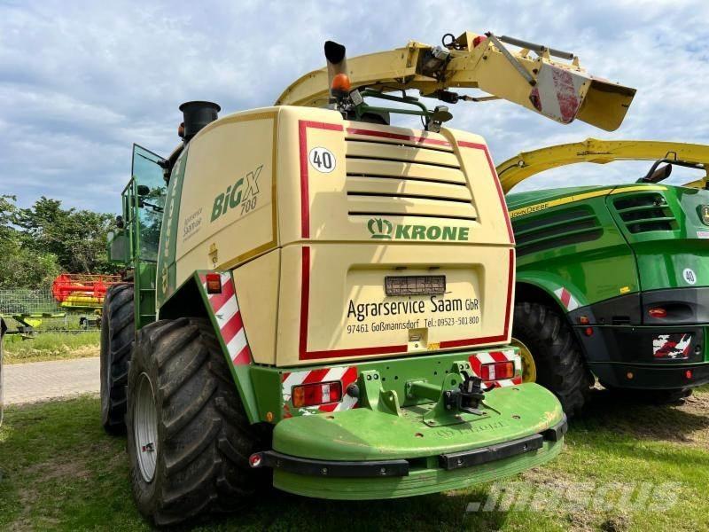 Krone Big X 700 Cosechadoras de forraje autopropulsadas