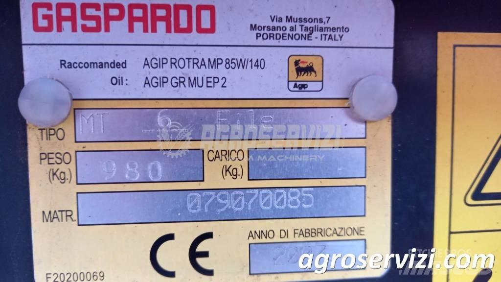 Gaspardo MT 6F Sembradoras de alta precisión