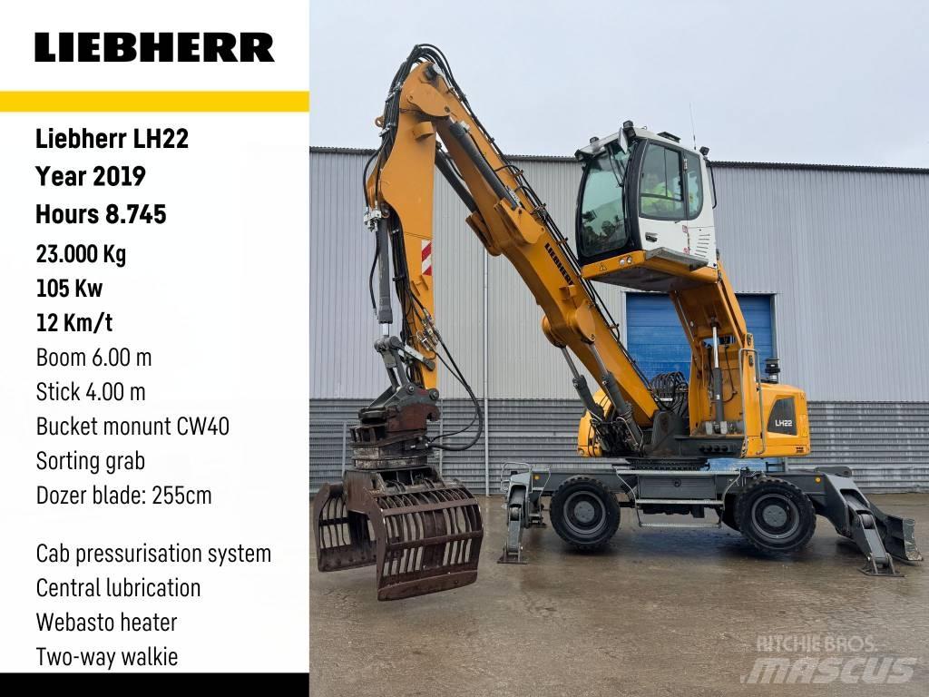 Liebherr LH 22 Manejadores de residuos industriales