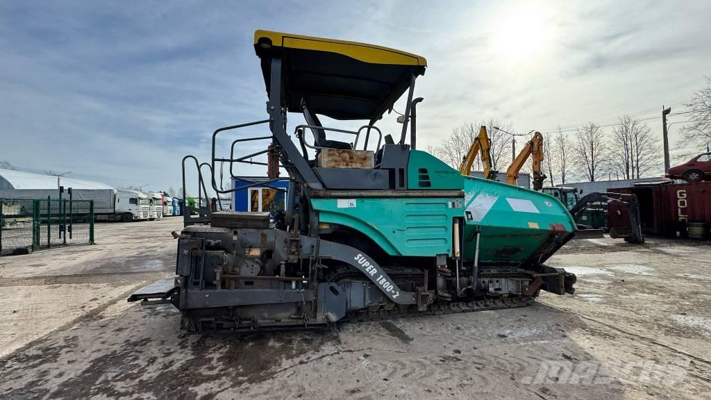 Vögele Super 1800-2 Asfaltadoras