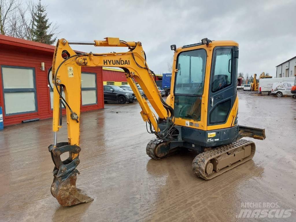 Hyundai R25Z-9AK Miniexcavadoras