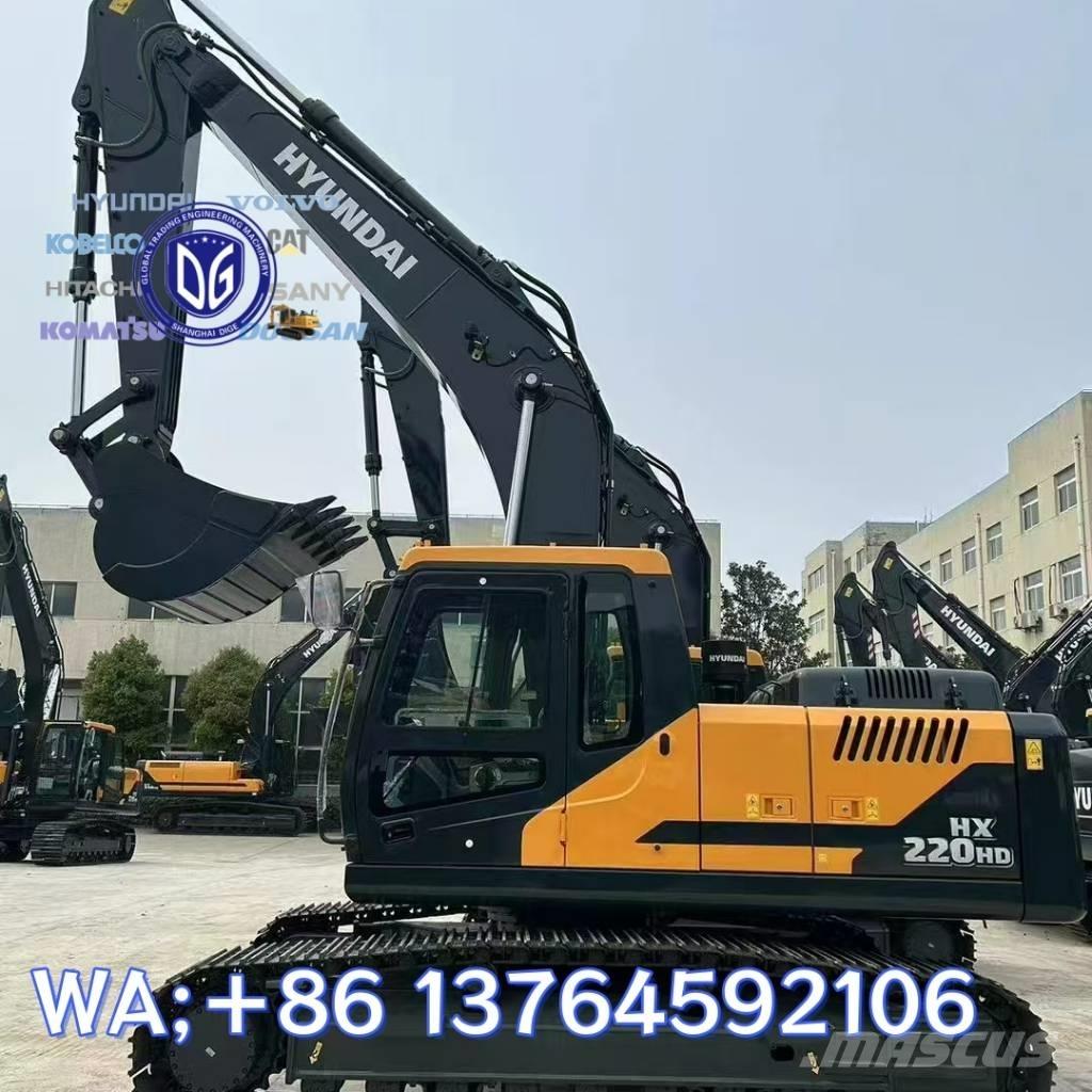 Hyundai HX 220 Excavadoras sobre orugas