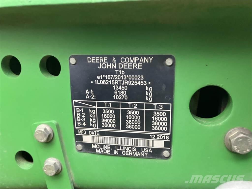 John Deere 6215R Tractores