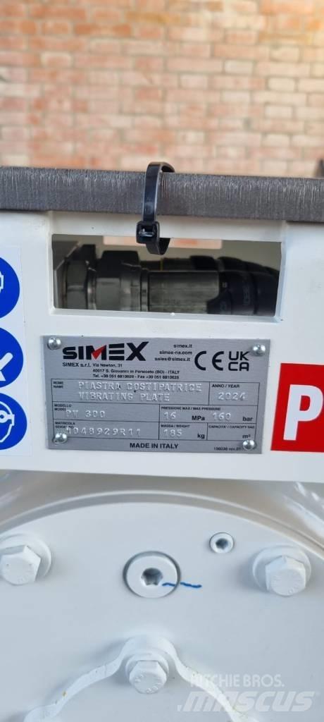 Simex PV300 Accesorios para máquinas de asfalto