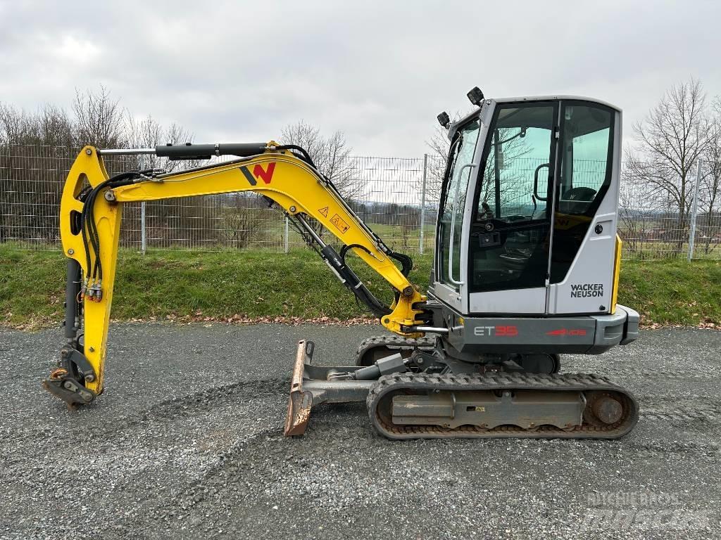 Wacker Neuson ET35 Excavadoras sobre orugas