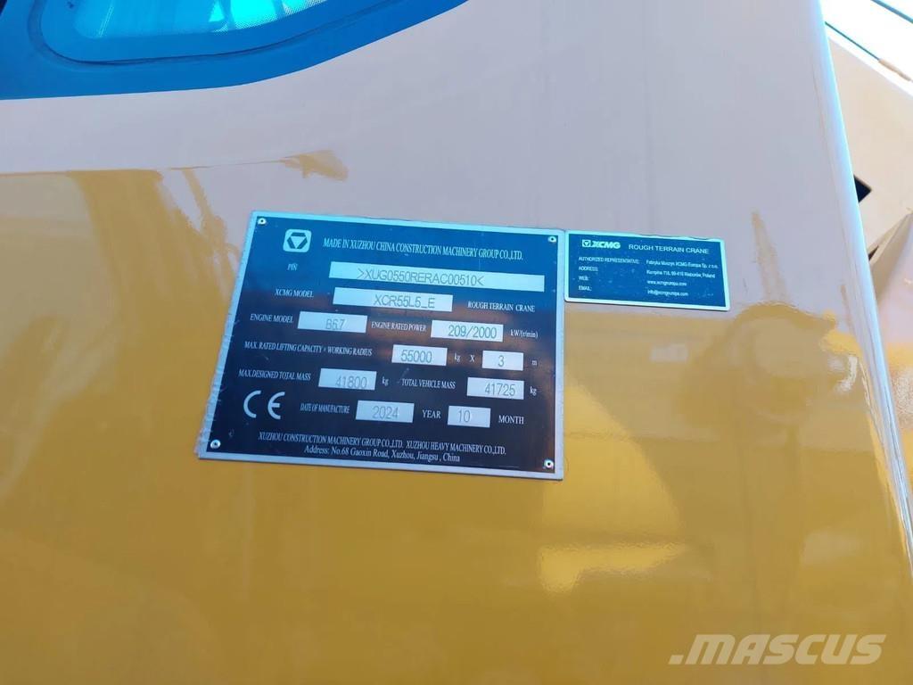 XCMG XCR55L5_E Grúas autopropulsadas