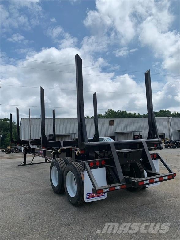 Pitts LT40-8L Semirremolque de transporte de madera