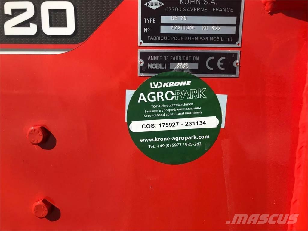 Kuhn BE20 Segadoras y cortadoras de hojas para pasto