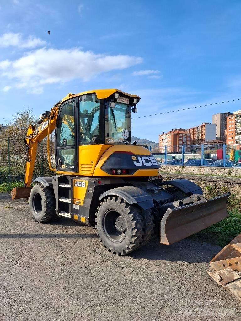 JCB Hydradig 110W Excavadoras de ruedas