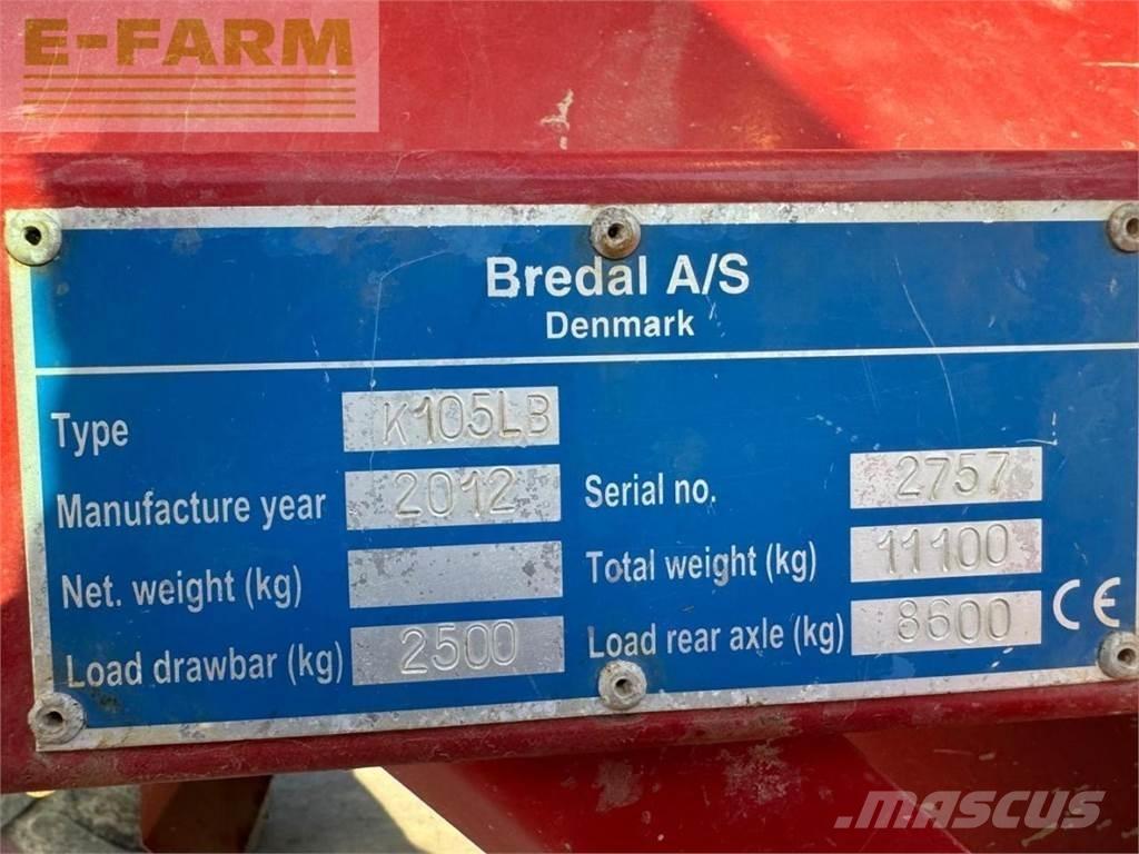 Bredal K105LB Esparcidoras de minerales
