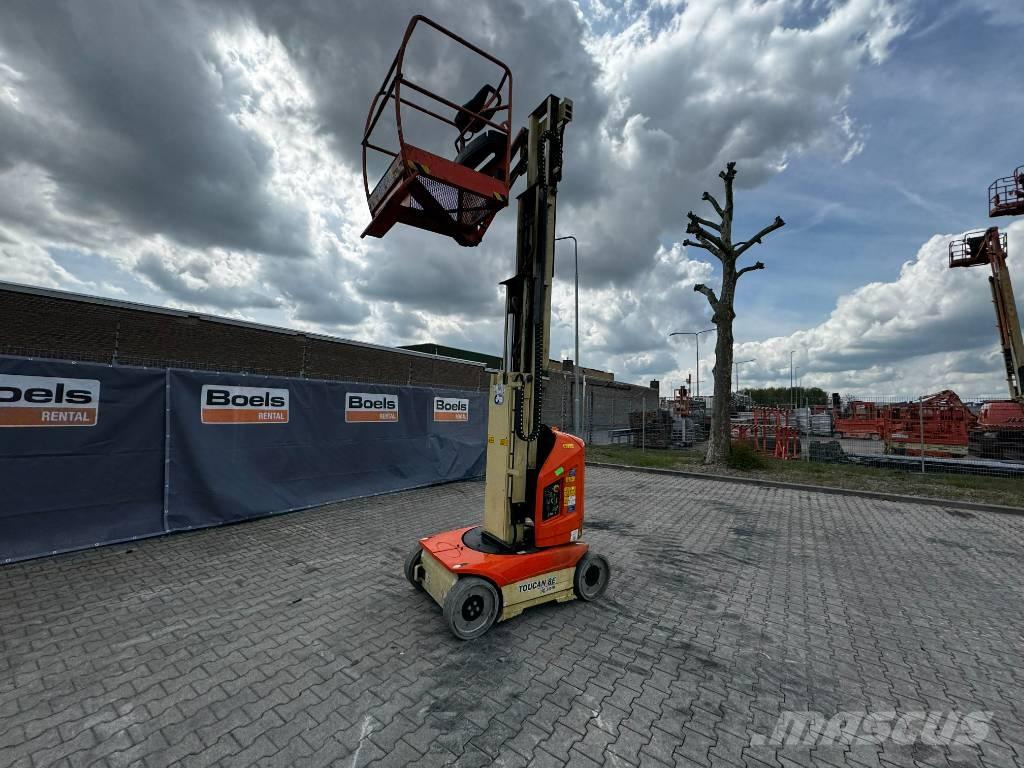 JLG T08E Plataformas con jaula de elevación