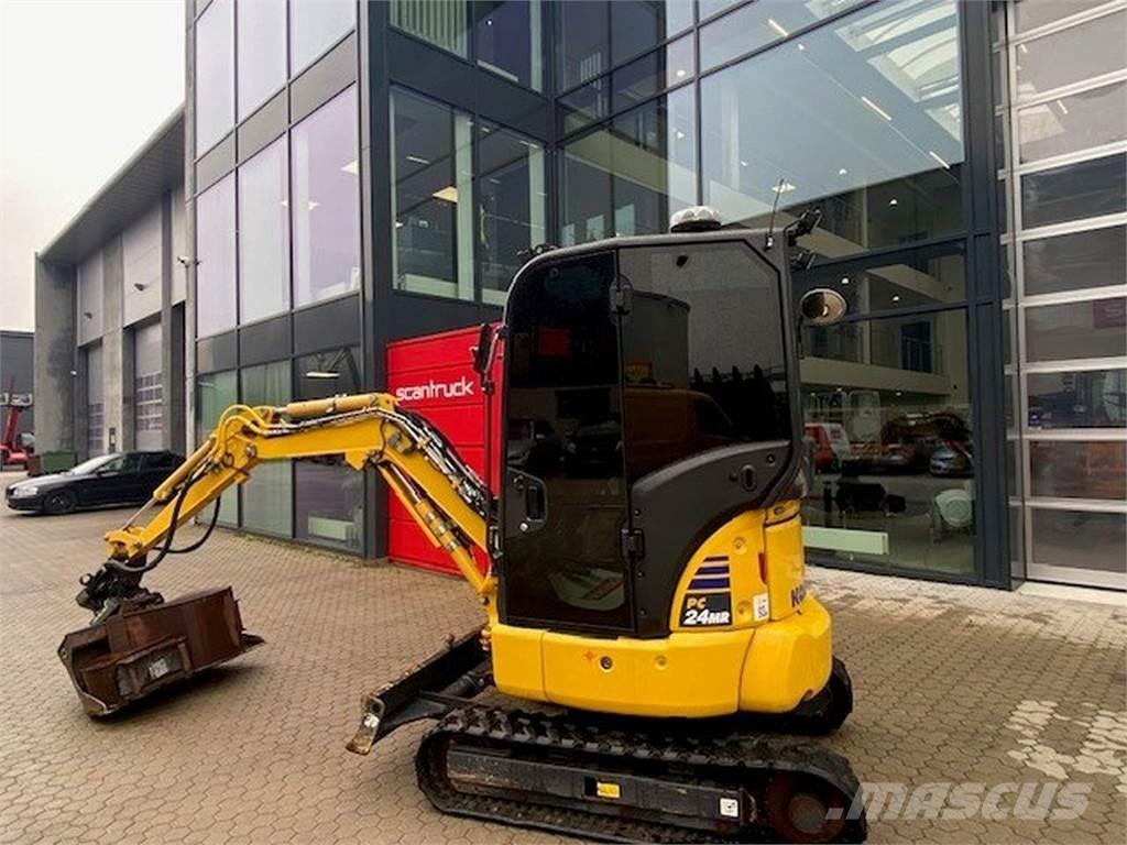 Komatsu PC24MR-5 Excavadoras de ruedas