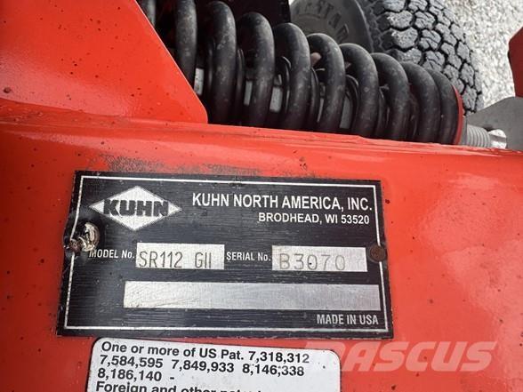 Kuhn SR112GII Rastrilladoras y rastrilladoras giratorias