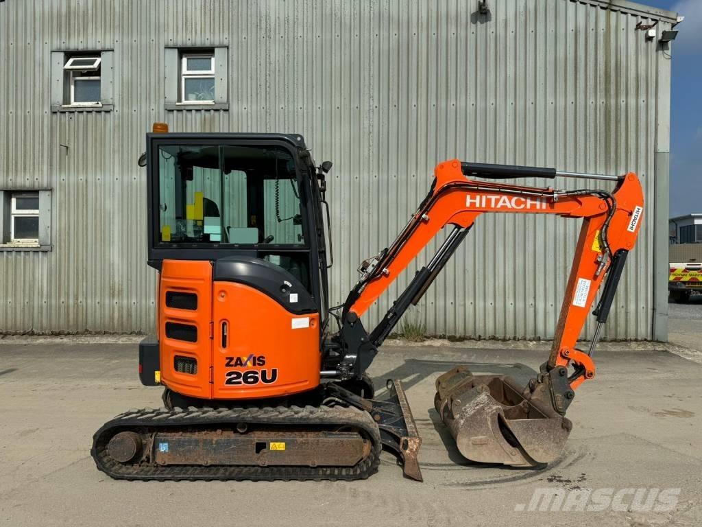 Hitachi ZX 26 U-5 Miniexcavadoras