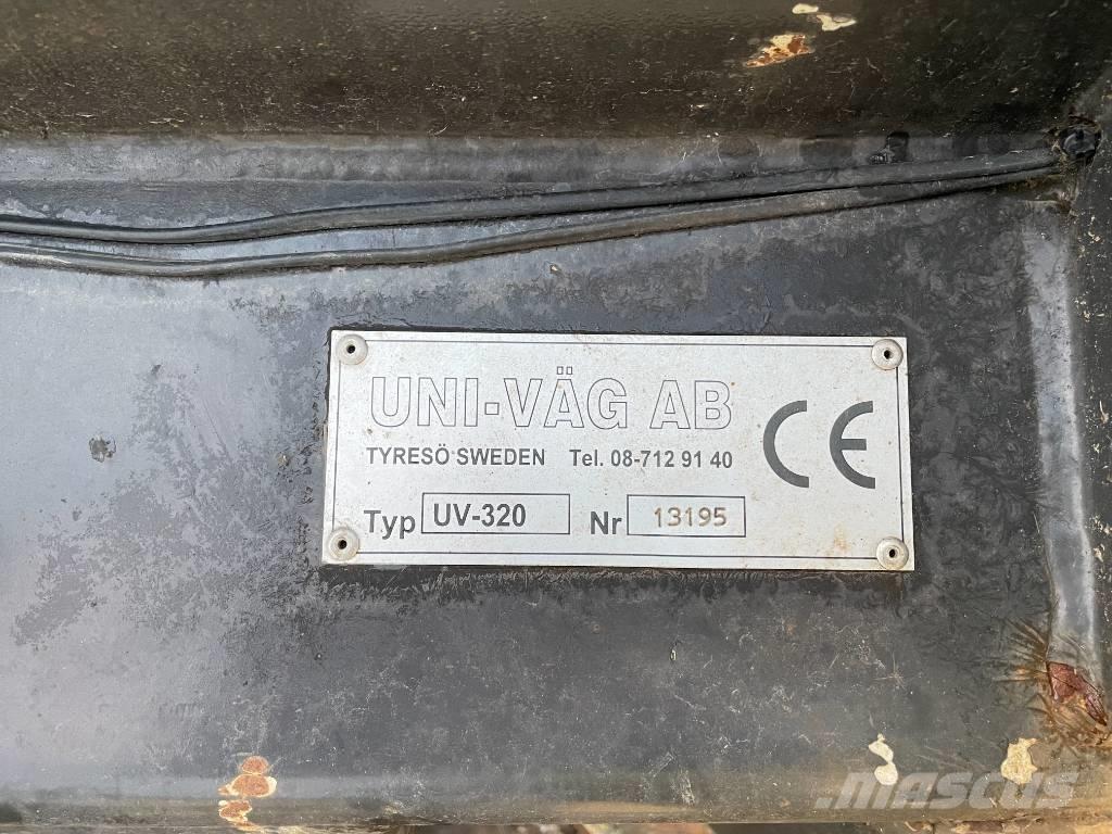 Uni-väg UV 320 Hojas y cuñas quitanieves