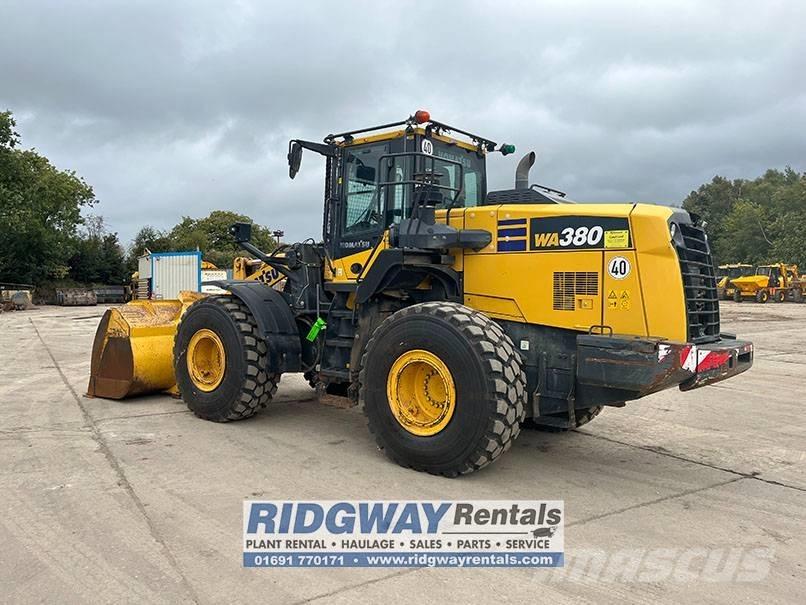 Komatsu wa380 Cargadoras sobre ruedas