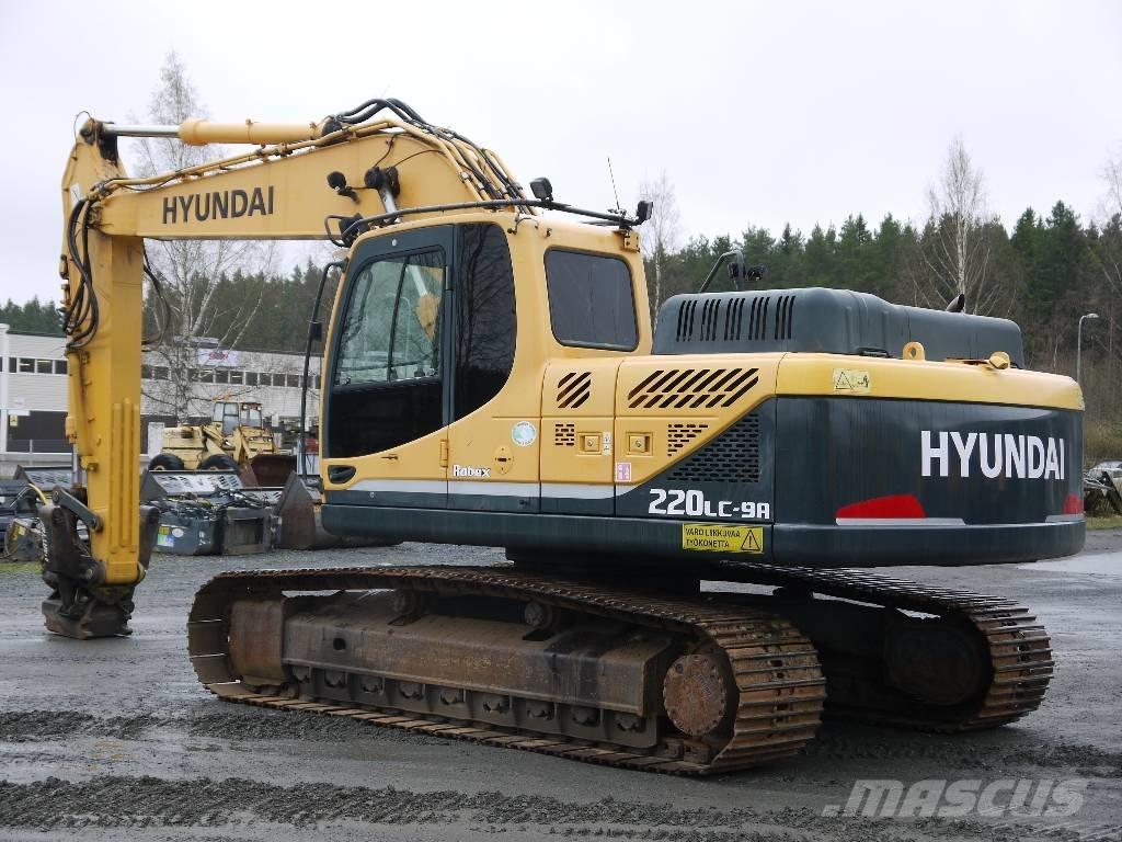 Hyundai R 220 LC-9A Excavadoras sobre orugas