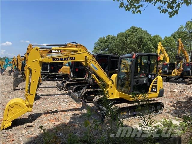 Komatsu PC 56 Excavadoras sobre orugas
