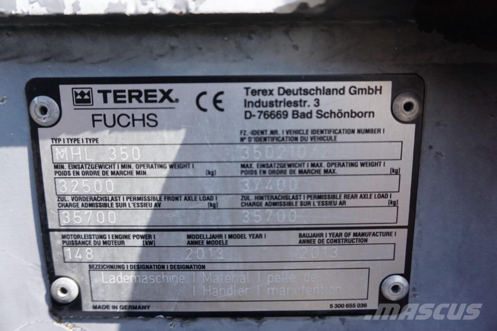 Fuchs MHL 350 Manejadores de residuos industriales