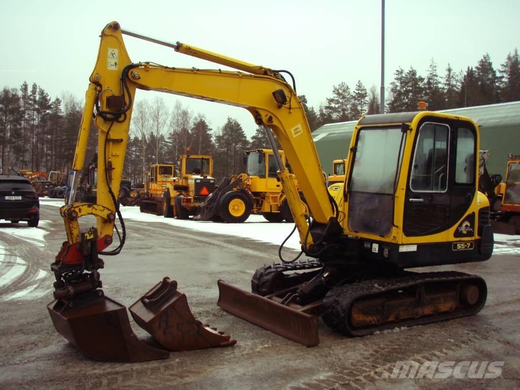 Hyundai Robex 55-7 Miniexcavadoras