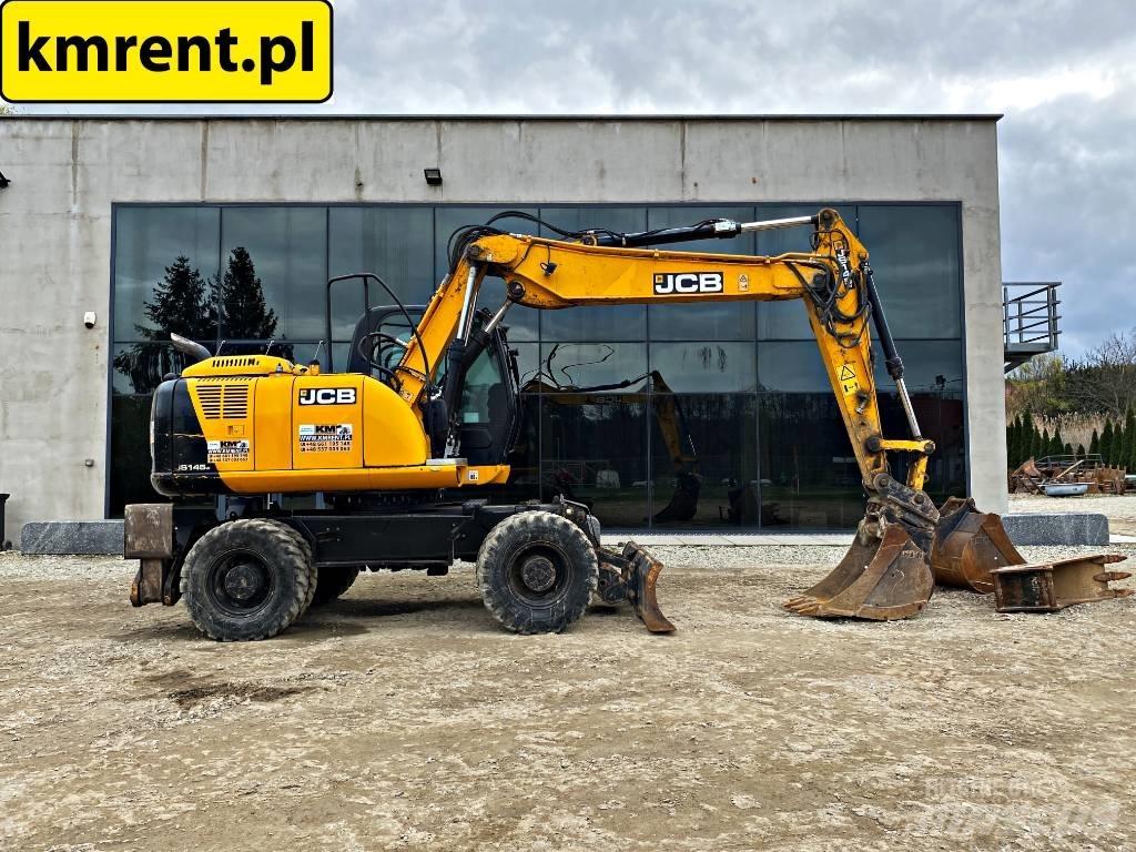 JCB JS 145 Excavadoras de ruedas