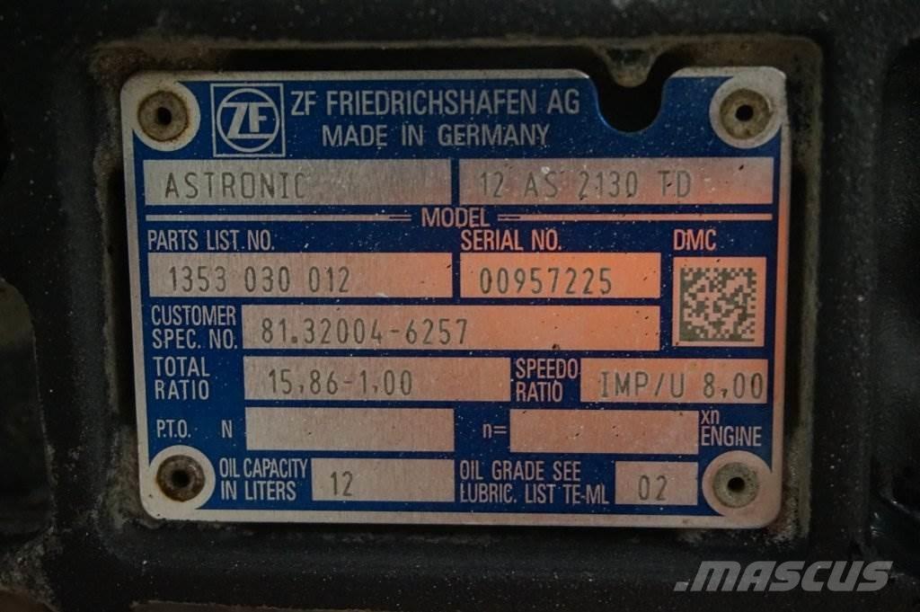 ZF 12AS2130DD TGS Cajas de cambios
