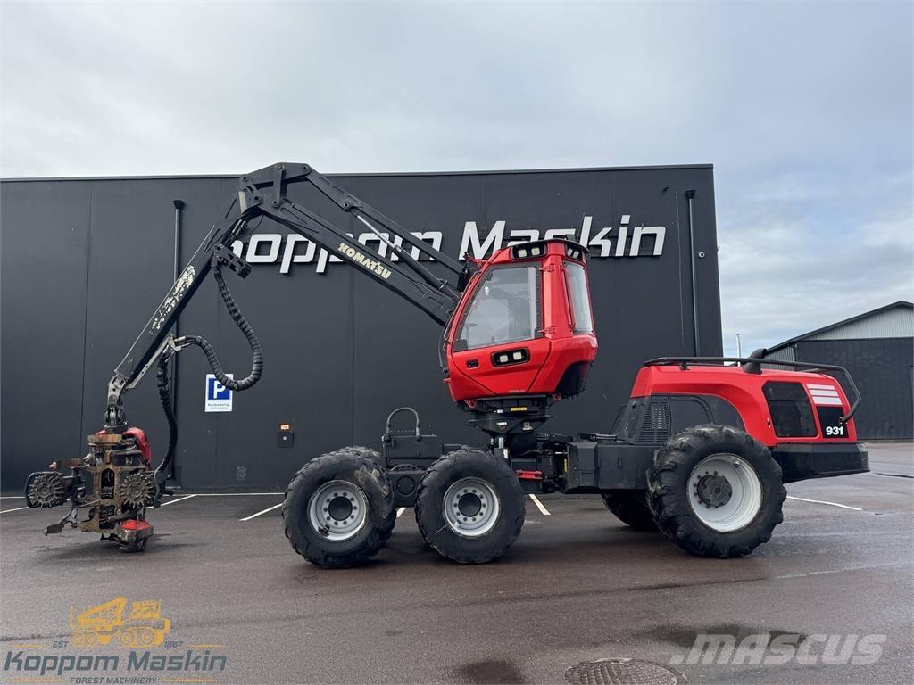 Komatsu 931 Cosechadoras