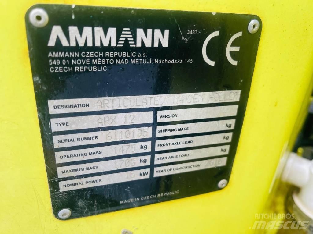 Ammann ARX 12 Rodillos de doble tambor