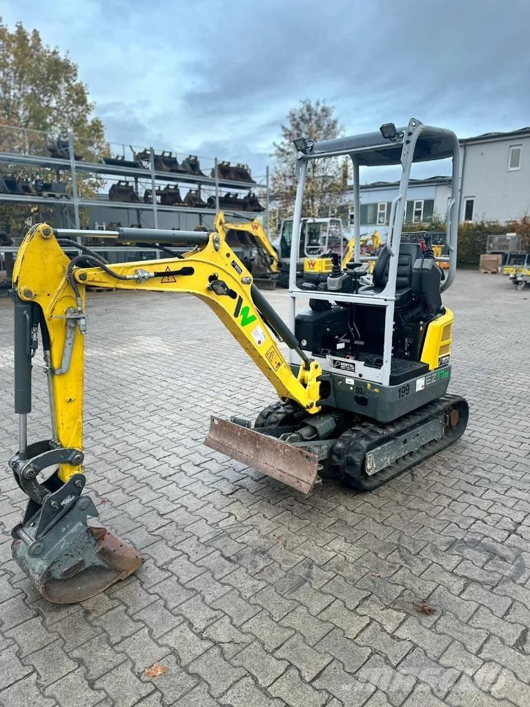 Wacker Neuson EZ17e Excavadoras sobre orugas