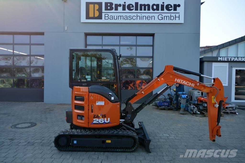 Hitachi ZX 26 U-6 Miniexcavadoras