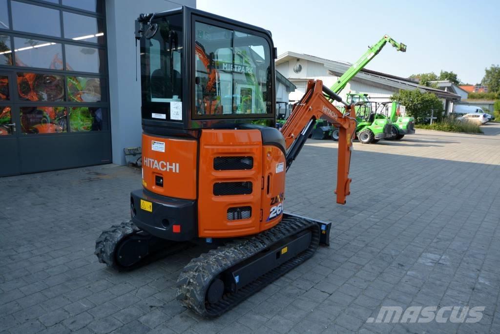 Hitachi ZX 26 U-6 Miniexcavadoras