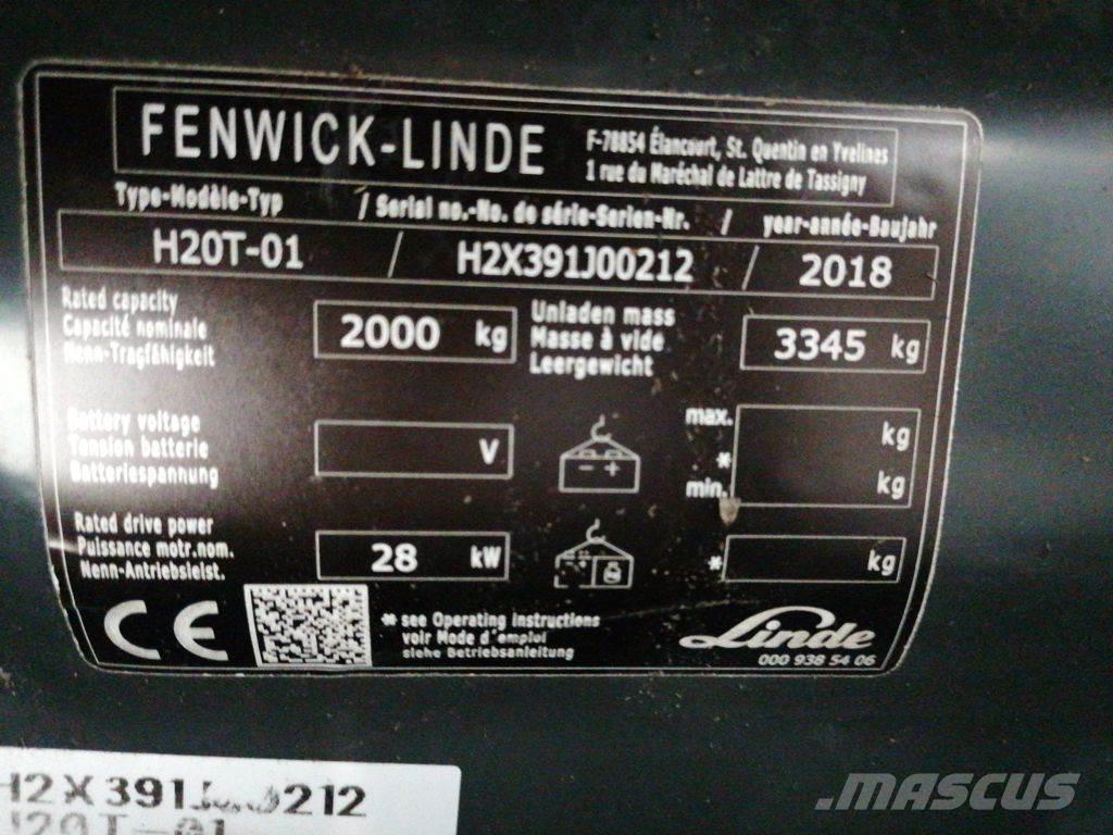 Linde H20T-01 Camiones LPG
