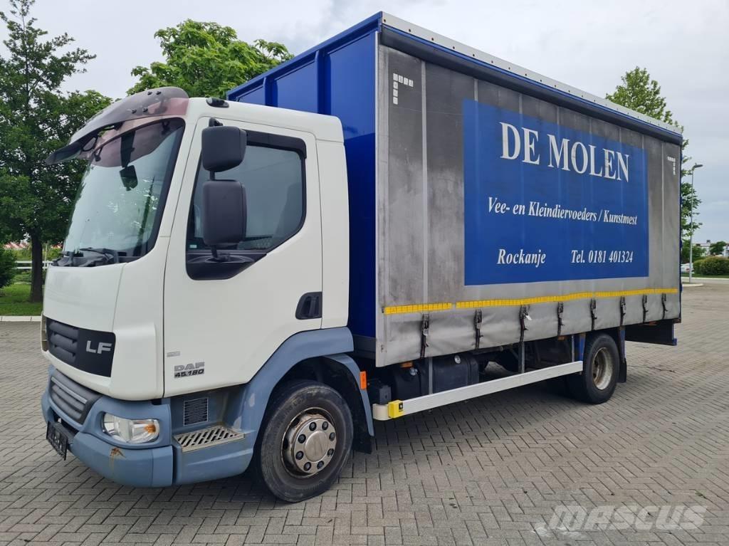 DAF LF 45.180 5.3m Camiones de caja de lona
