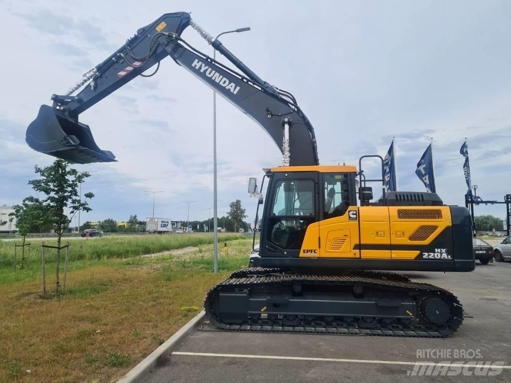 Hyundai HX220AL Excavadoras sobre orugas