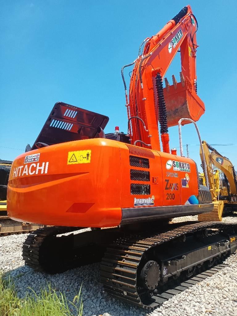 Hitachi ZX 200 Excavadoras sobre orugas