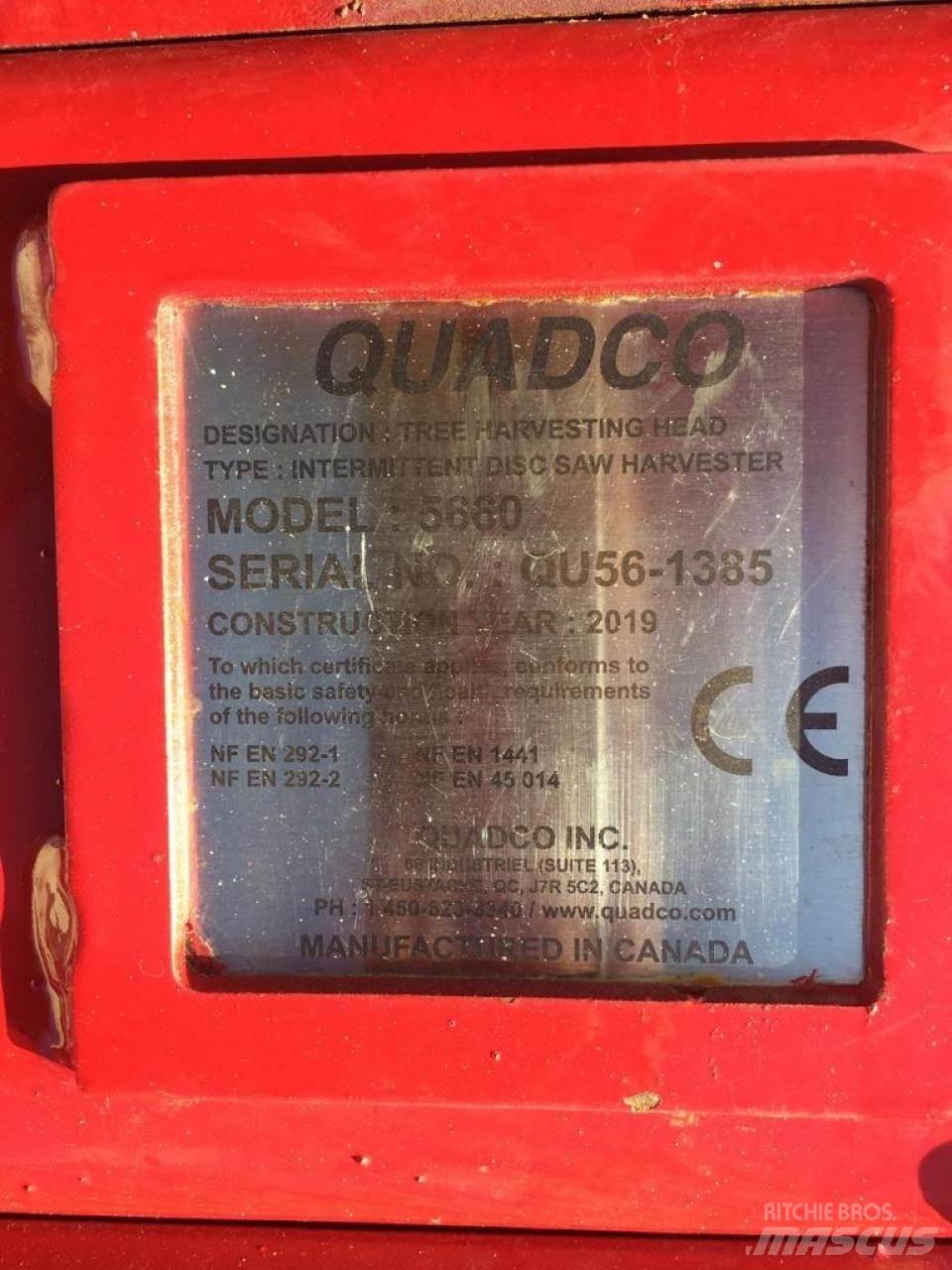  Quadco 5660 Pinzas