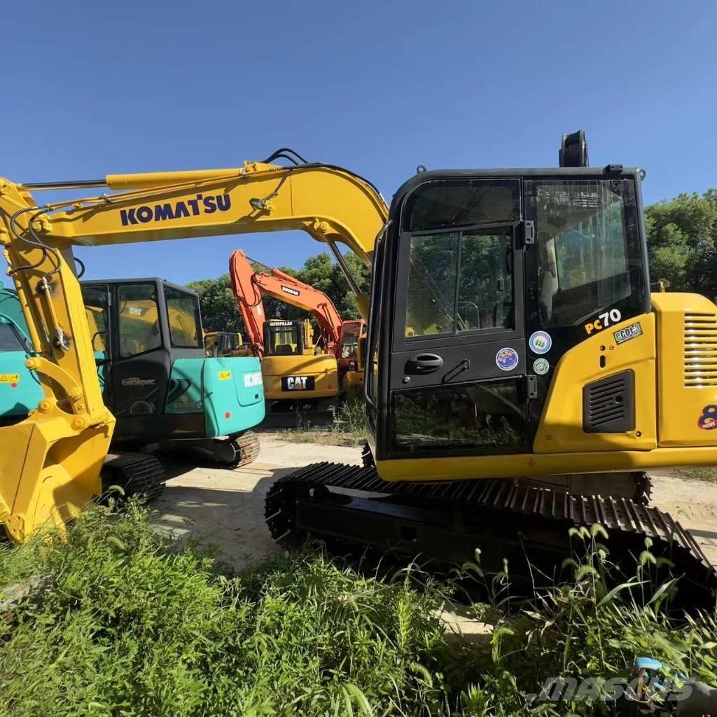 Komatsu PC 70 Excavadoras sobre orugas