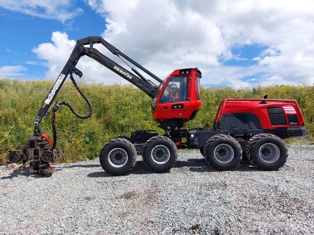 Komatsu 931XC-2 Cosechadoras