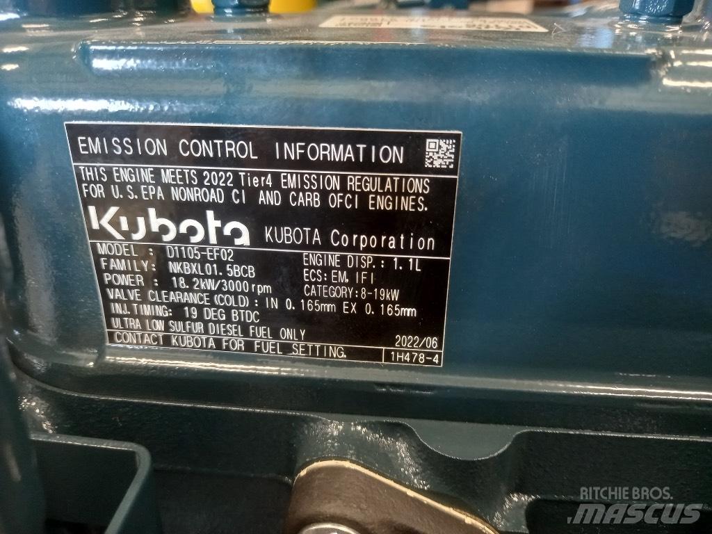 Kubota D 1105 Motores