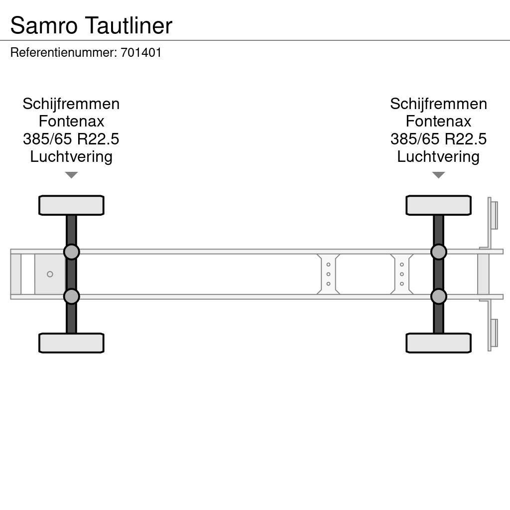 Samro Tautliner Semirremolques de caja de lona