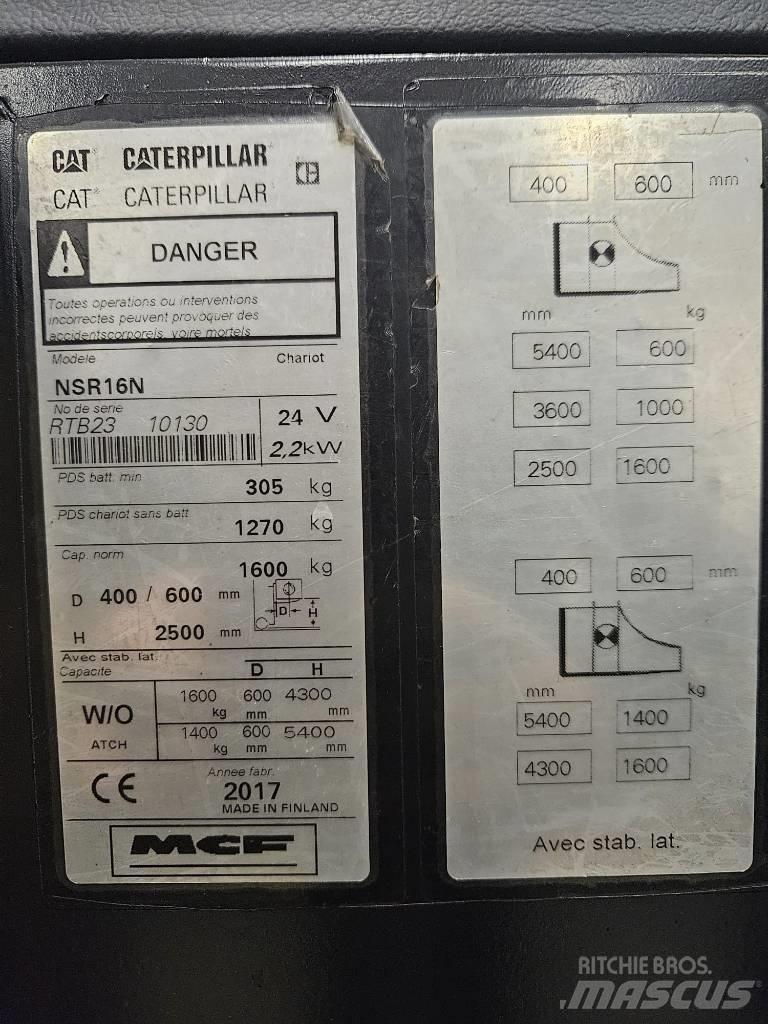 CAT NSR16N Apiladoras eléctricos