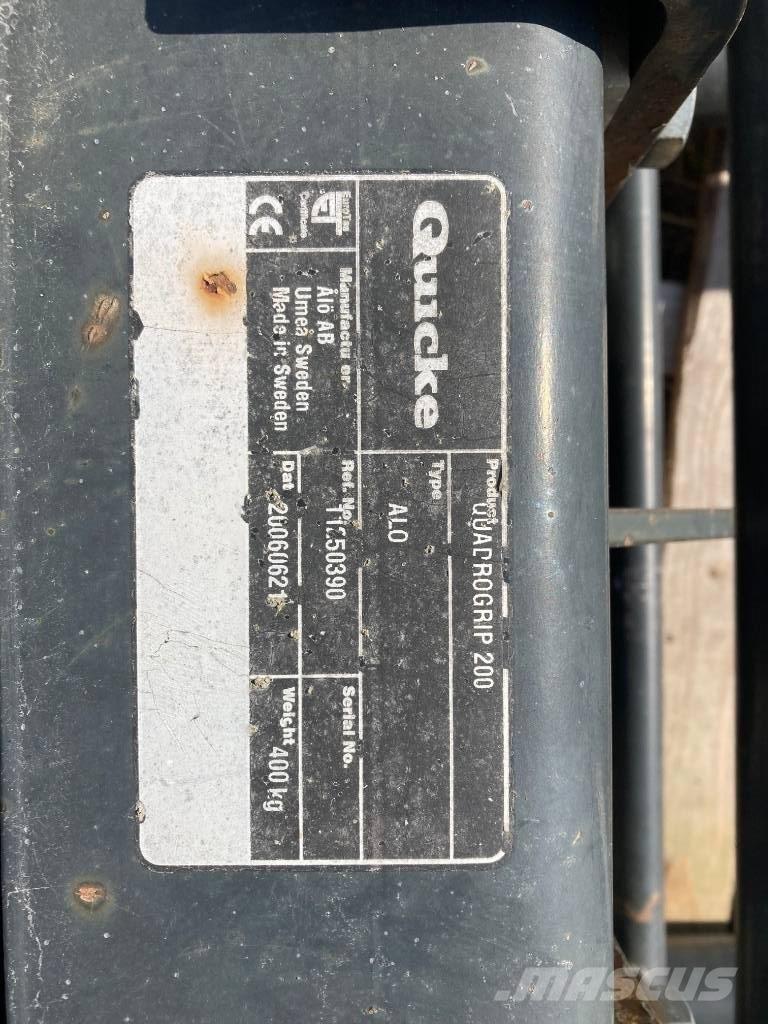 Ålö Quadrogrip 200 Accesorios para cargador frontal