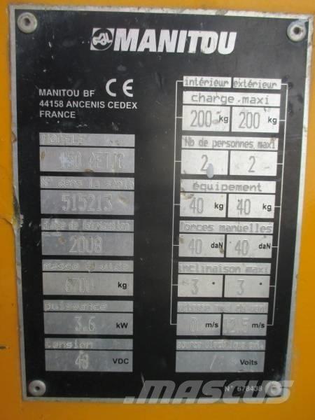 Manitou 150 AET JC Plataformas con brazo de elevación manual