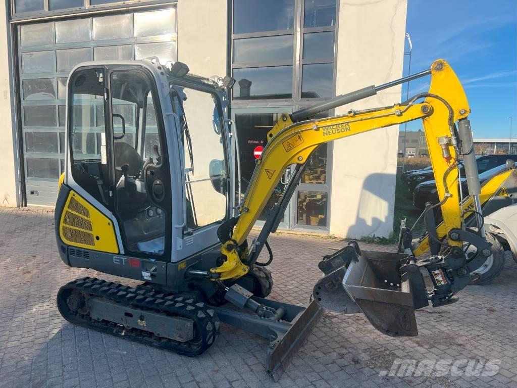 Wacker Neuson ET 18 Excavadoras sobre orugas