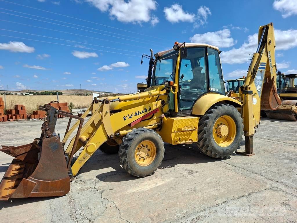 Komatsu WB 91 R Retrocargadoras