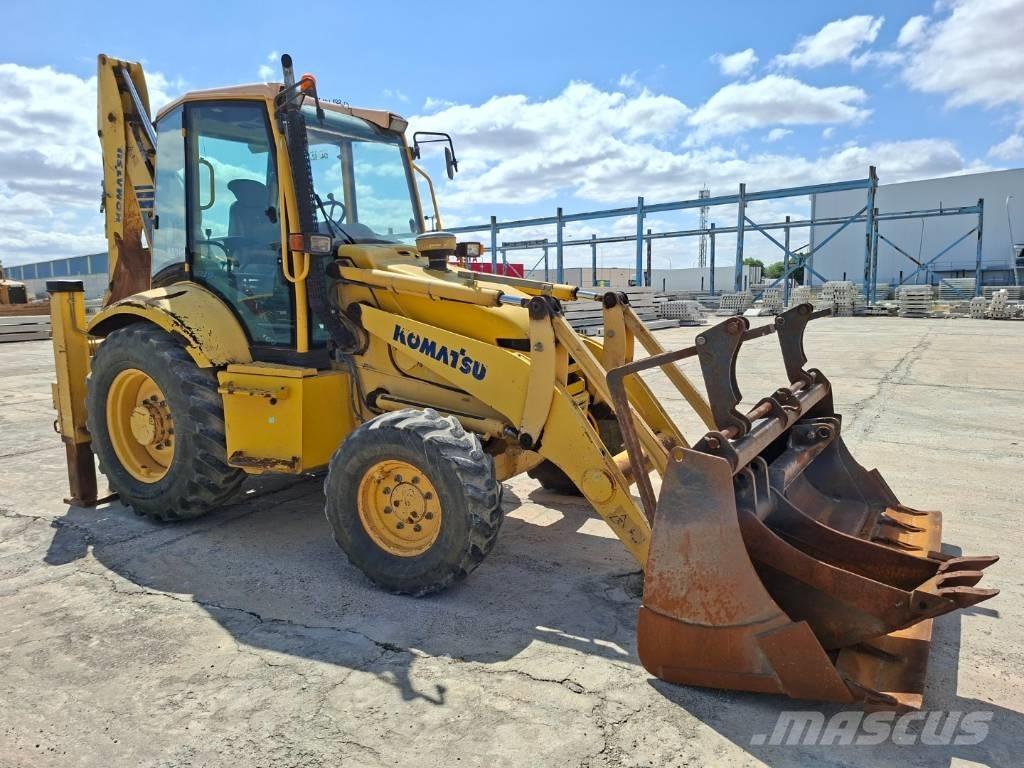 Komatsu WB 91 R Retrocargadoras