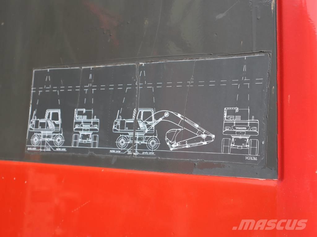 Volvo EW 140 B Excavadoras de ruedas