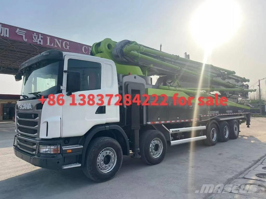 Zoomlion 中联重科63m ZLJ5530THB Bombas de concreto