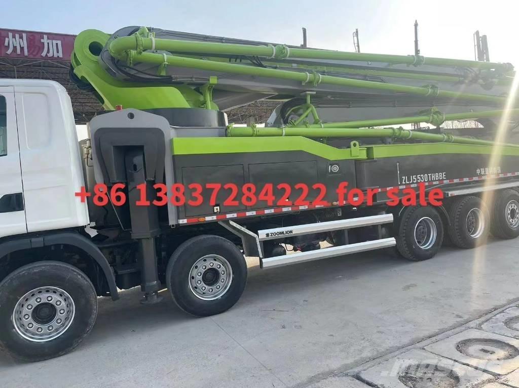 Zoomlion 中联重科63m ZLJ5530THB Bombas de concreto