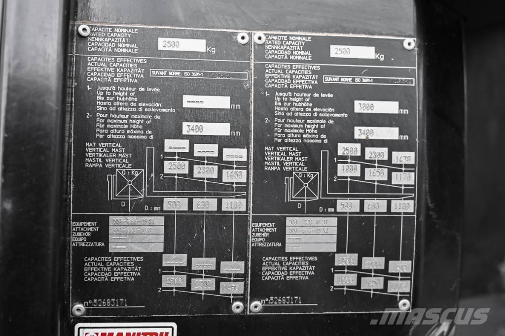 Manitou MC 25-4 Camiones diesel